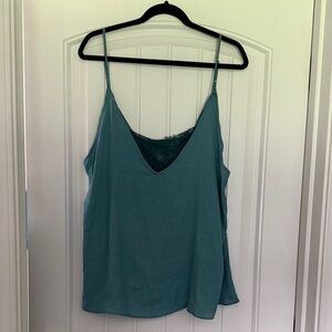 NWT Free People Teal Camisole Top
